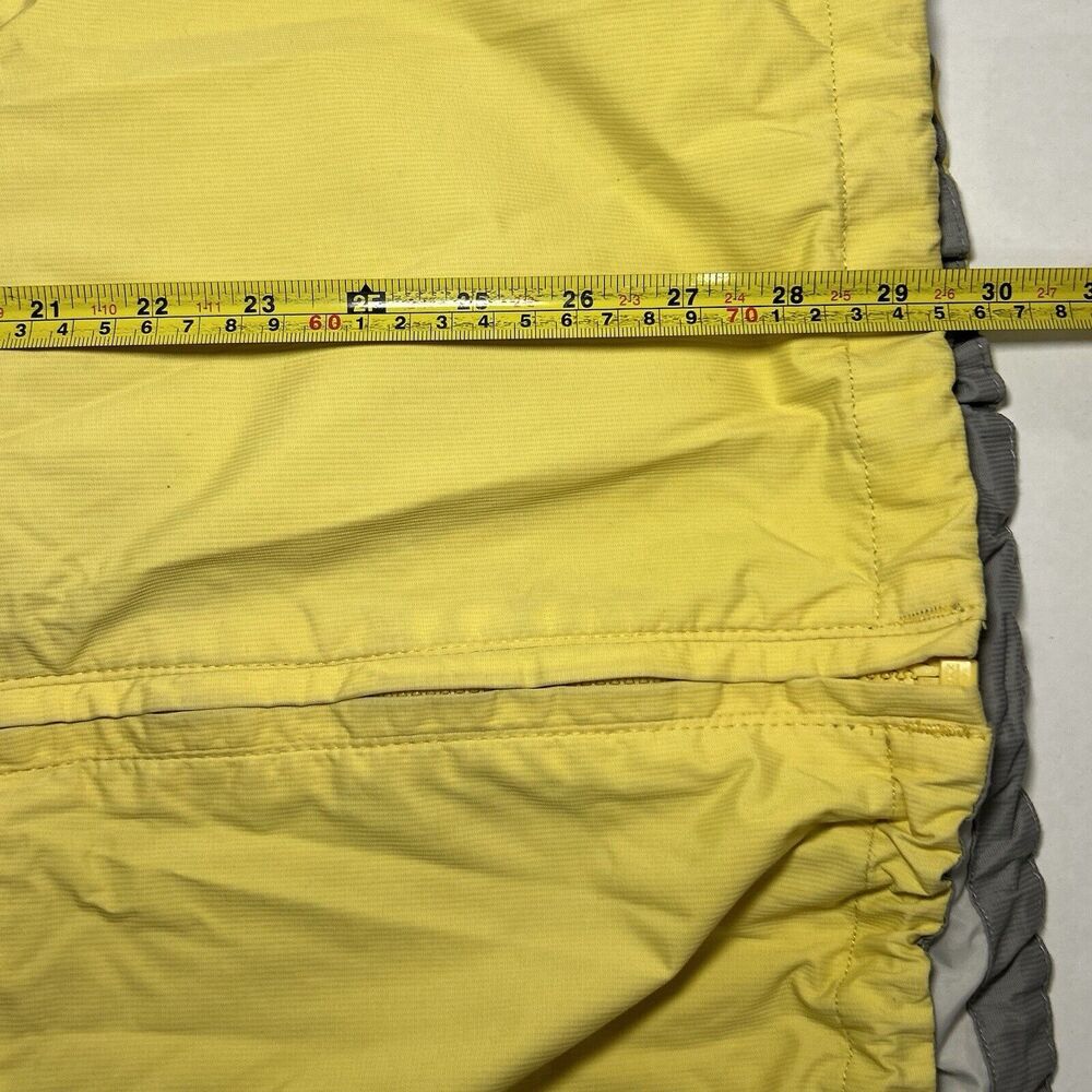 Columbia Windbreaker Light Jacket Women's XL Yellow Hooded - Picture 8 of 11